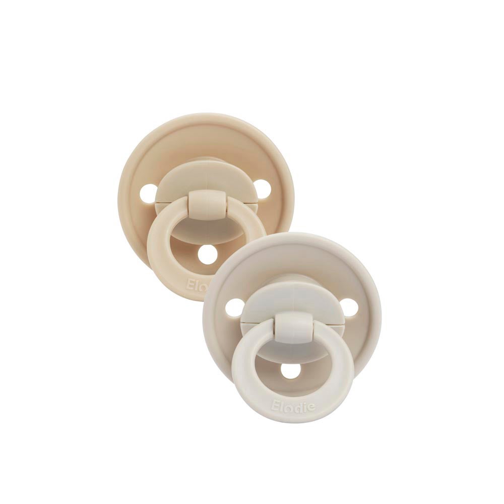 Elodie Details Binky Bundle Newborn Natural Rubber  Pure Khaki
