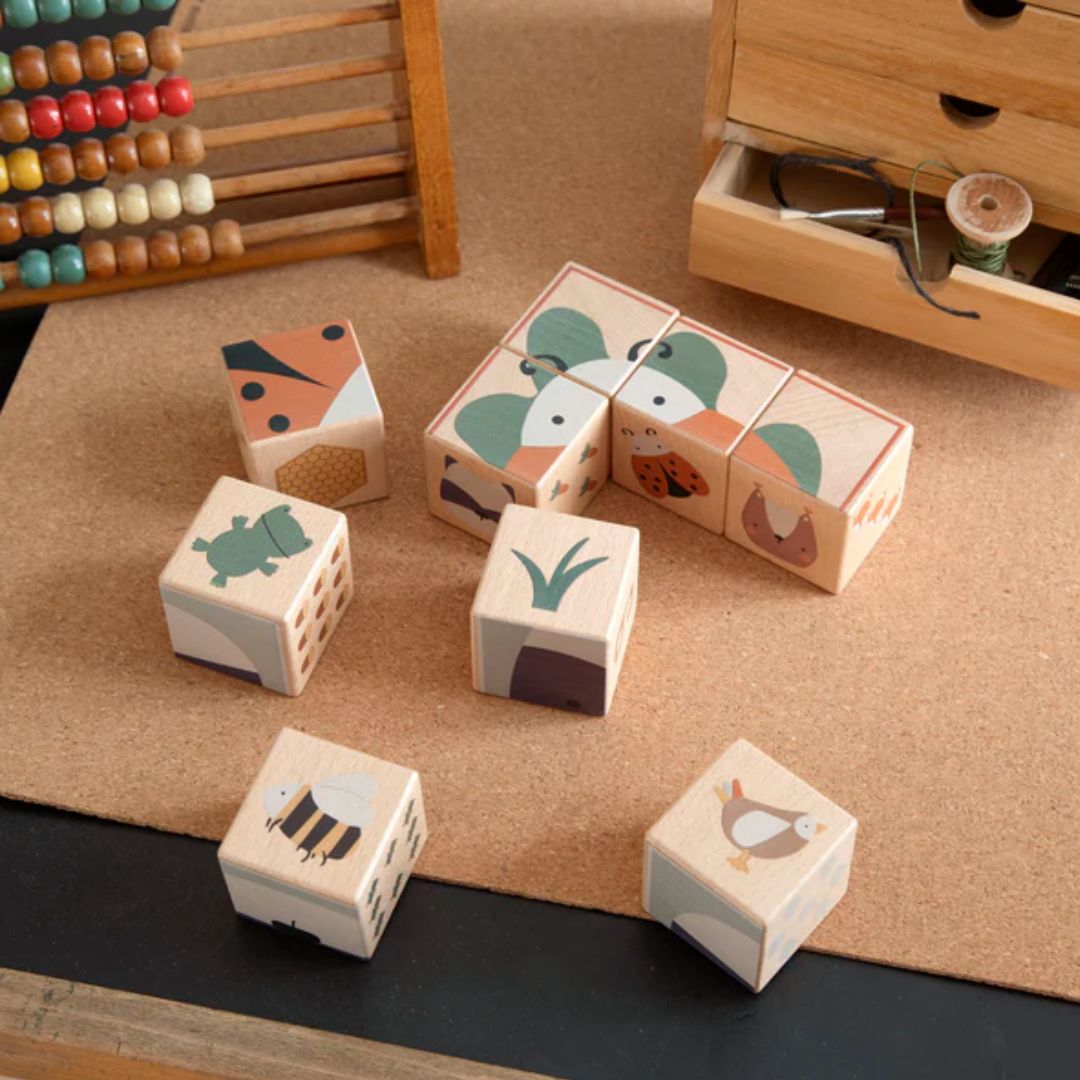 Sebra Wooden Block Puzzle Forest Landscape