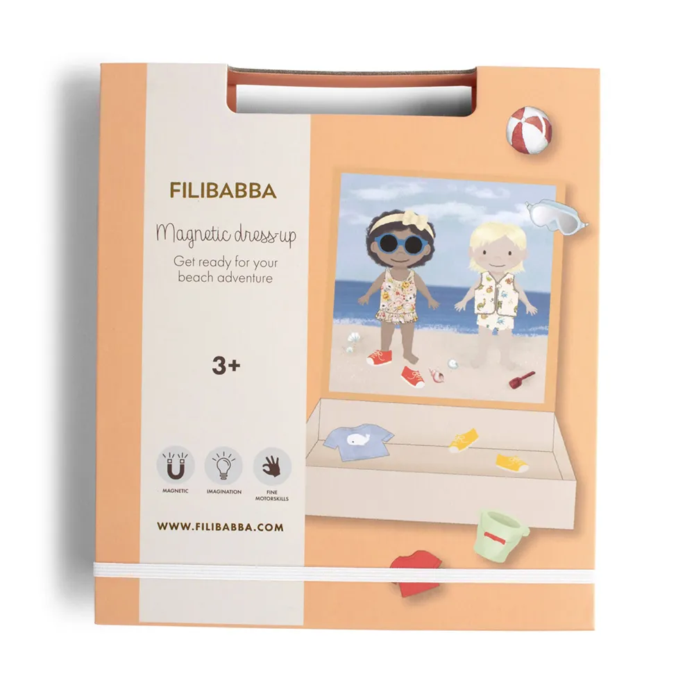 Filibabba Magnetiske spill - En dag på stranden