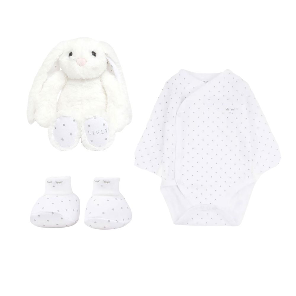 Livly nyfødtpakke hvit