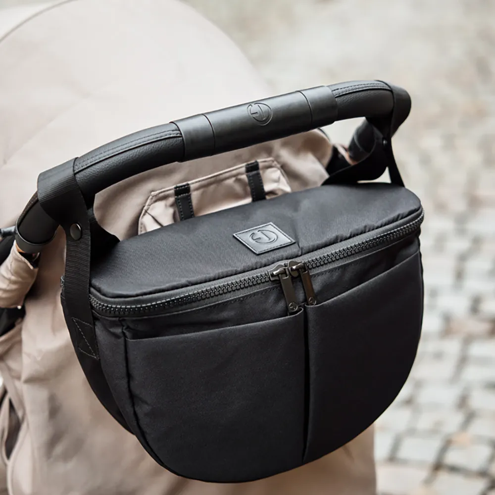 Elodie Organizer Half Moon Black