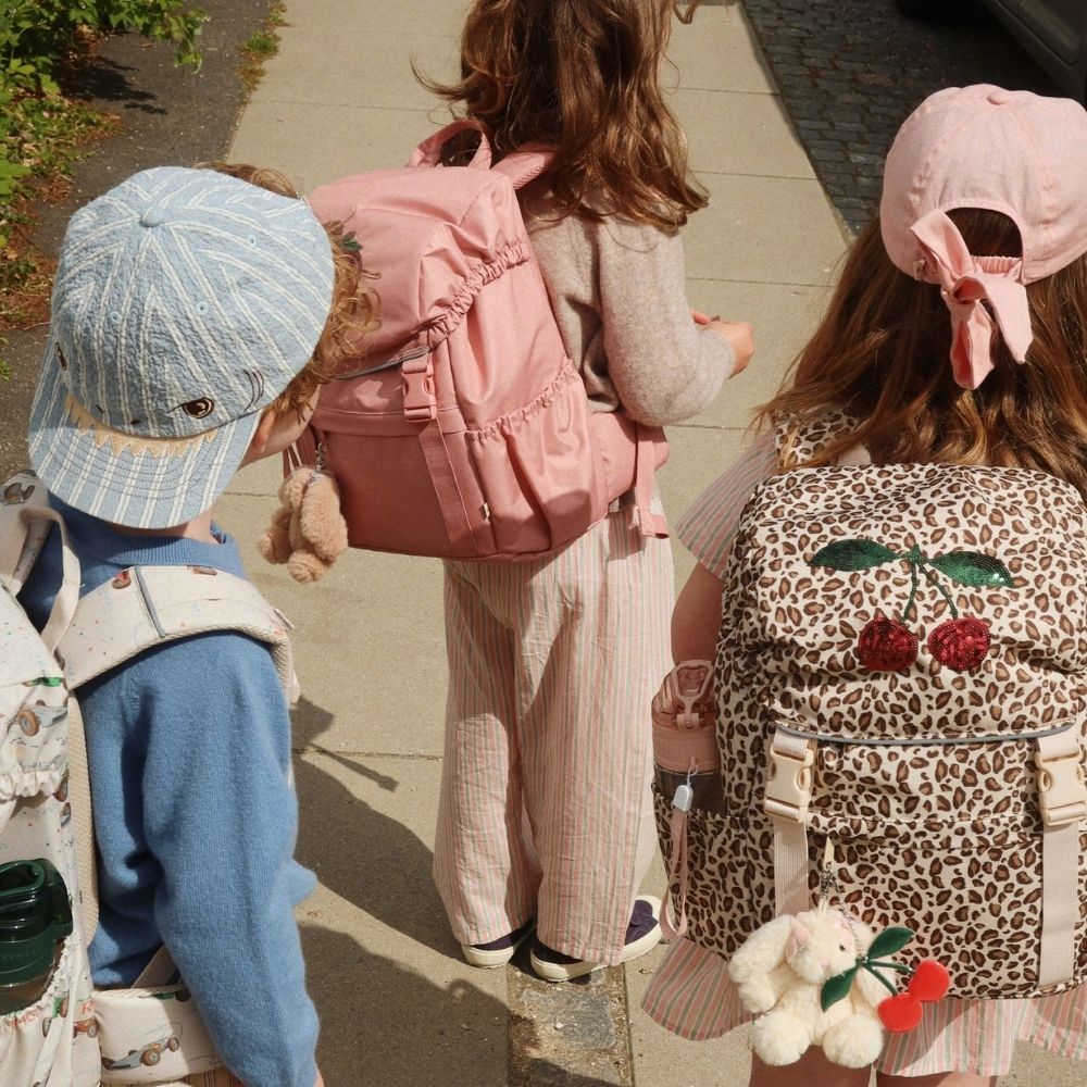 Konges Sløjd Animal Bag Charm Brown Bunny-One Size