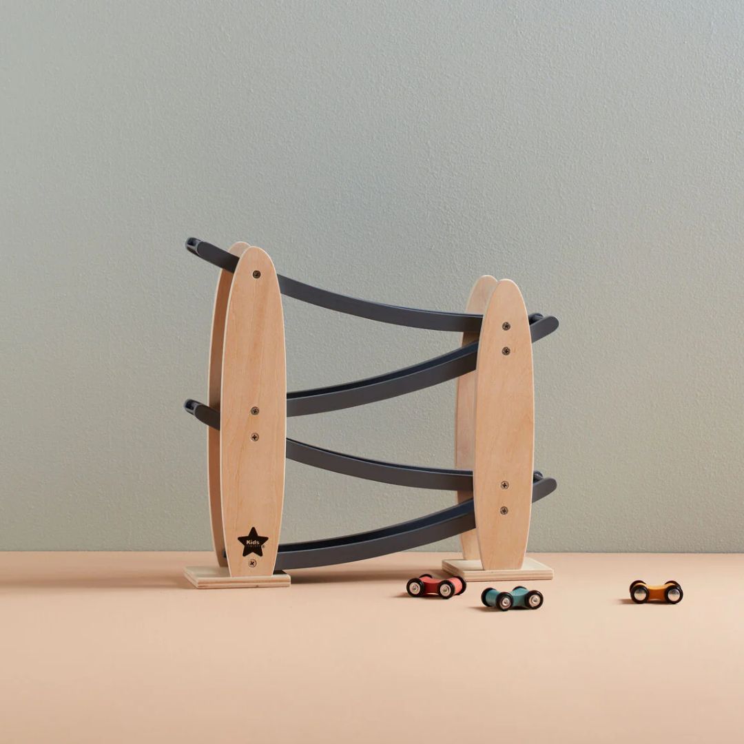 Kids Concept Car track natur/grå AIDEN