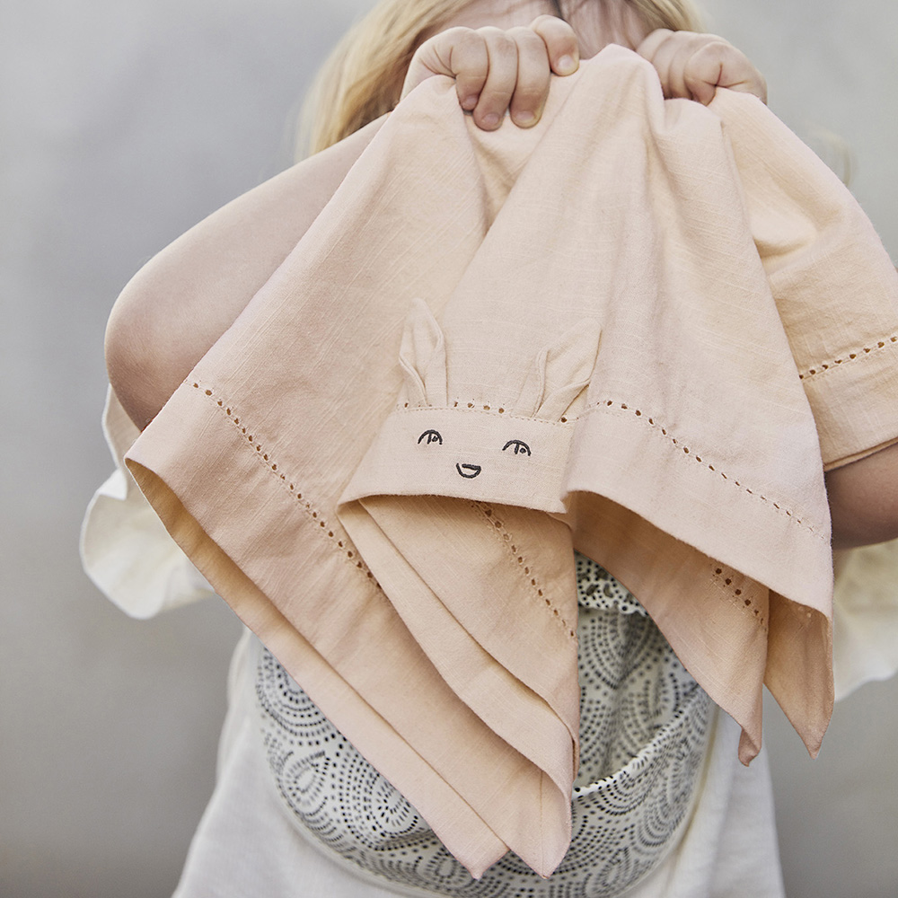 Elodie servietter 2-pakning Faded Rose / Powder Pink