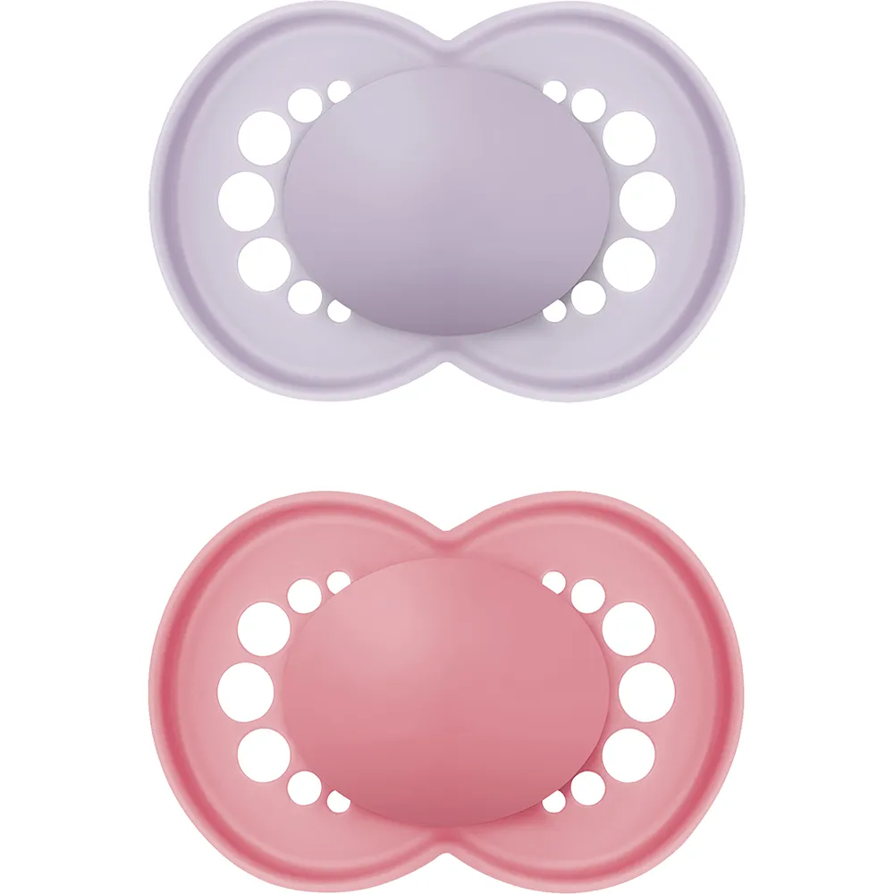 MAM Original Silikon 16–36m Unprinted Rosa
