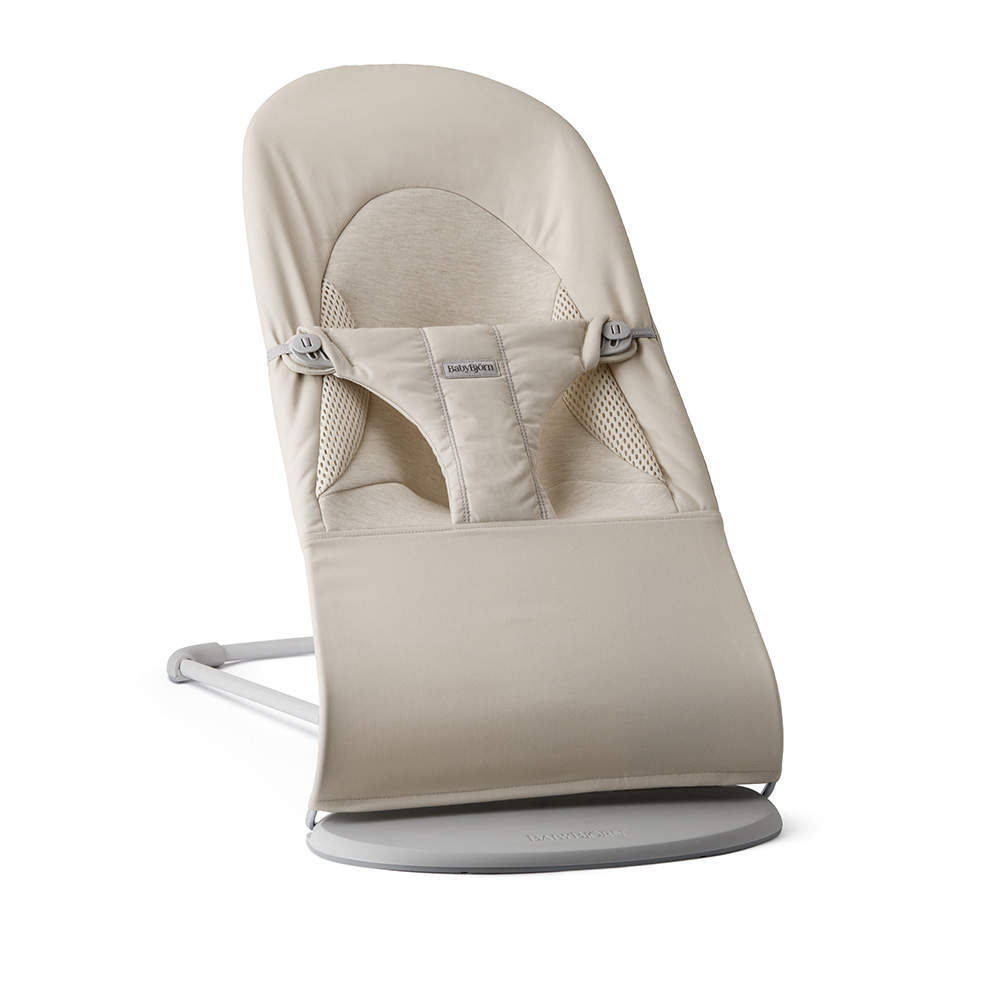 BabyBjörn Babysitter Myk Lys Beige Vevd/Jersey