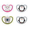 NUK smokk 6-18m Space Limited Edition Monochrome