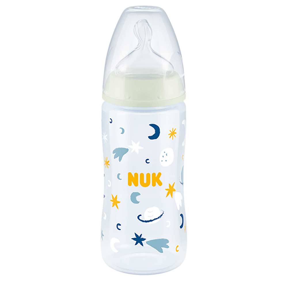NUK First Choice+ tåteflaske 300 ml Night & Day