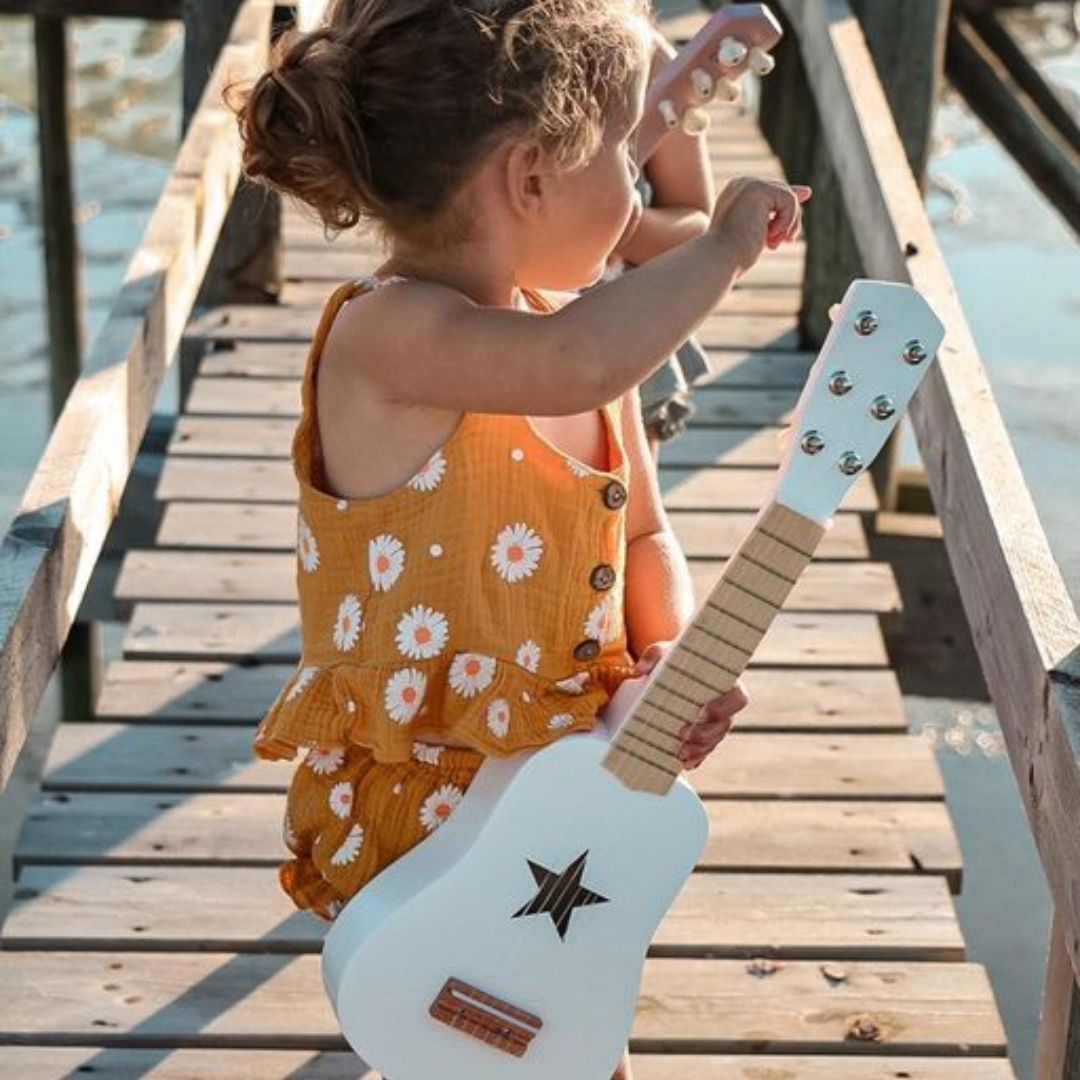 Kids Concept Guitar hvit