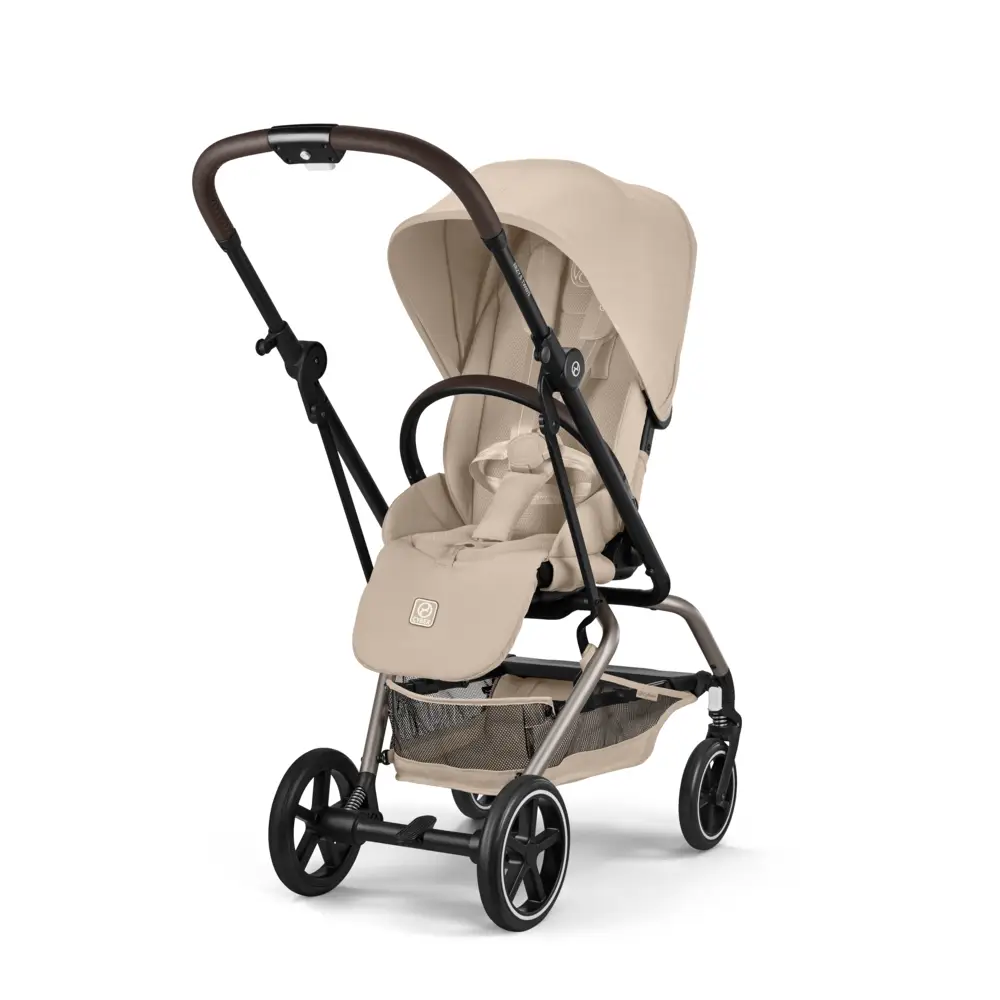  Cybex EEZY S TWIST Barnevogn + 2 TPE Mandelbeige