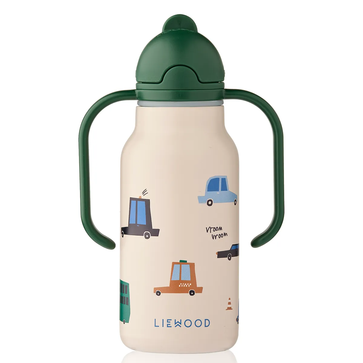 Liewood Kimmie vannflaske 250 ml Cars / Sandy