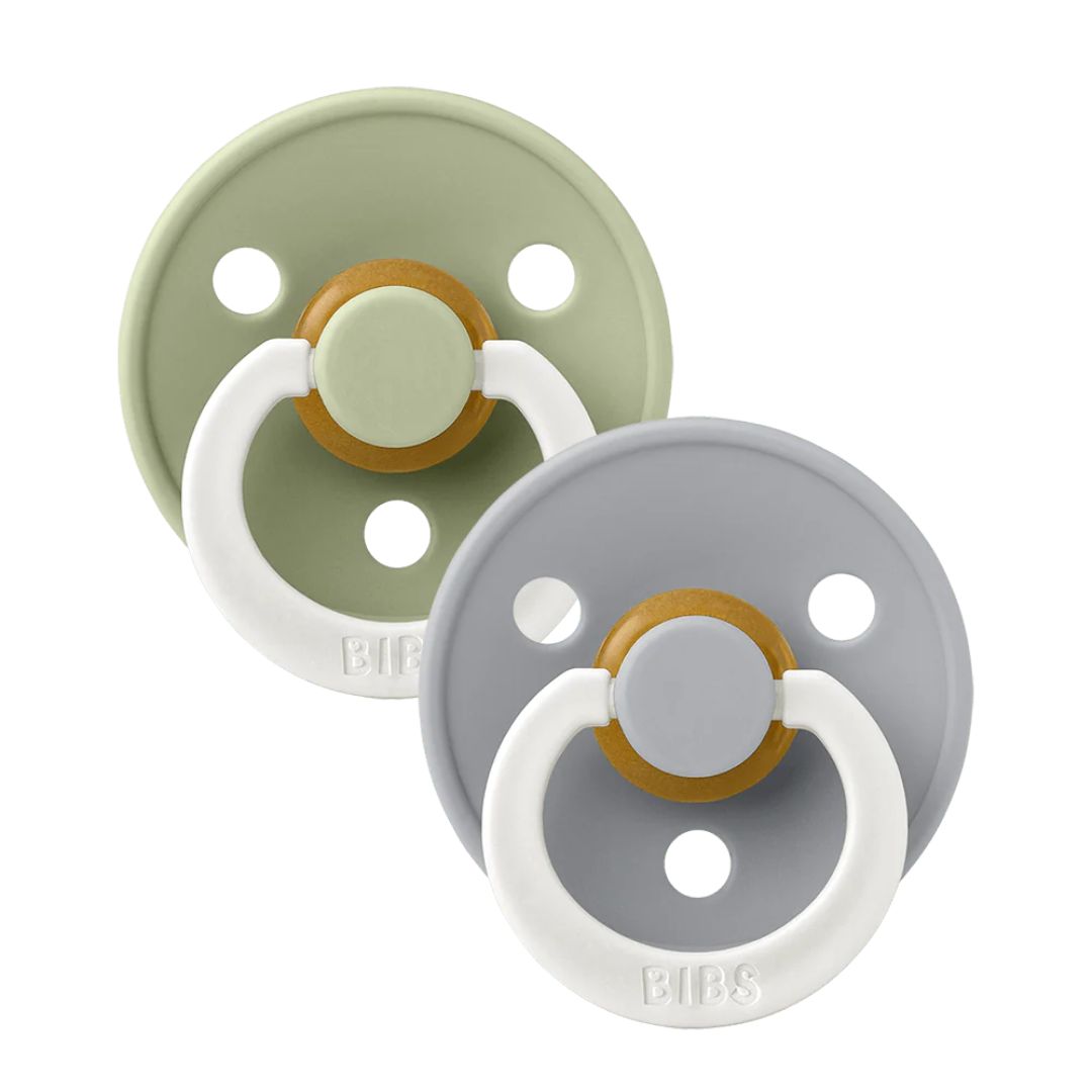 Smekker Napp 2-pakning 0-6m Sage/Cloud Night