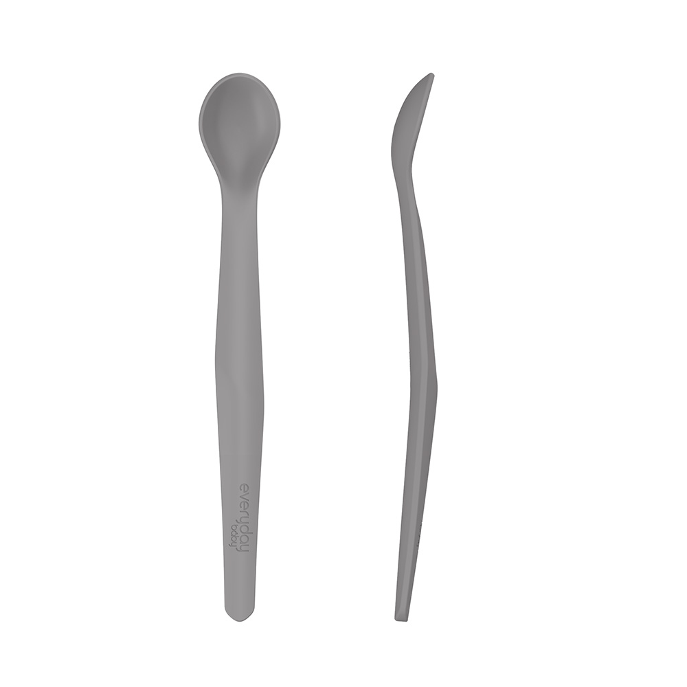 Everyday Baby Silikonskje 2-pakning Quiet Grey