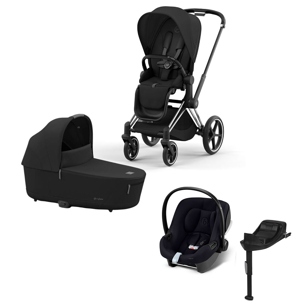 Cybex Priam + Cybex-bilbarnestolpakke