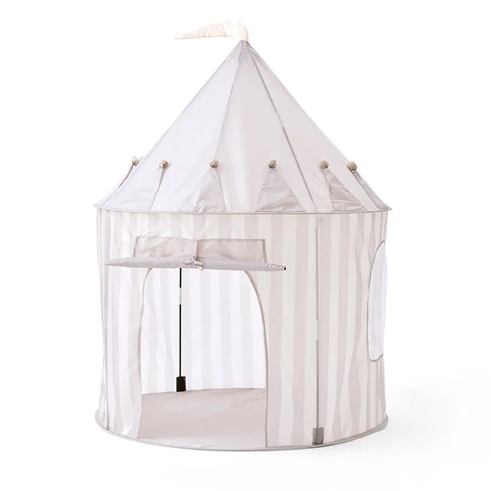 Kids Concept Telt stripe grå STAR