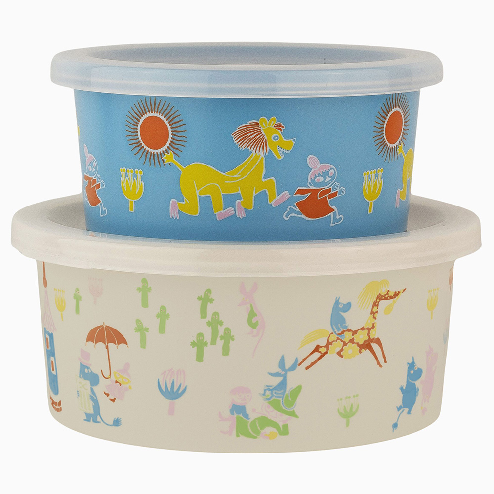 Rätt start Moomin 80, Snackboks, 2-pakning