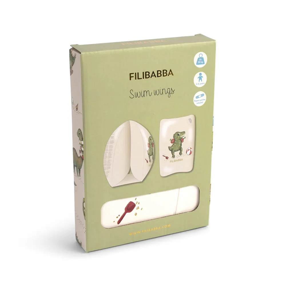 Filibabba Svømmevinger Alfie - Dino beach