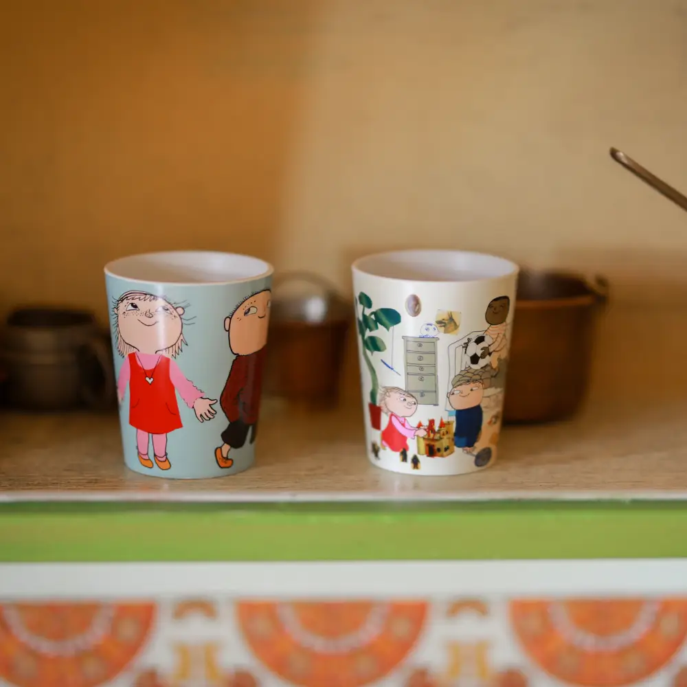 Rätt Start Alfons Åberg Tumbler-krus venner