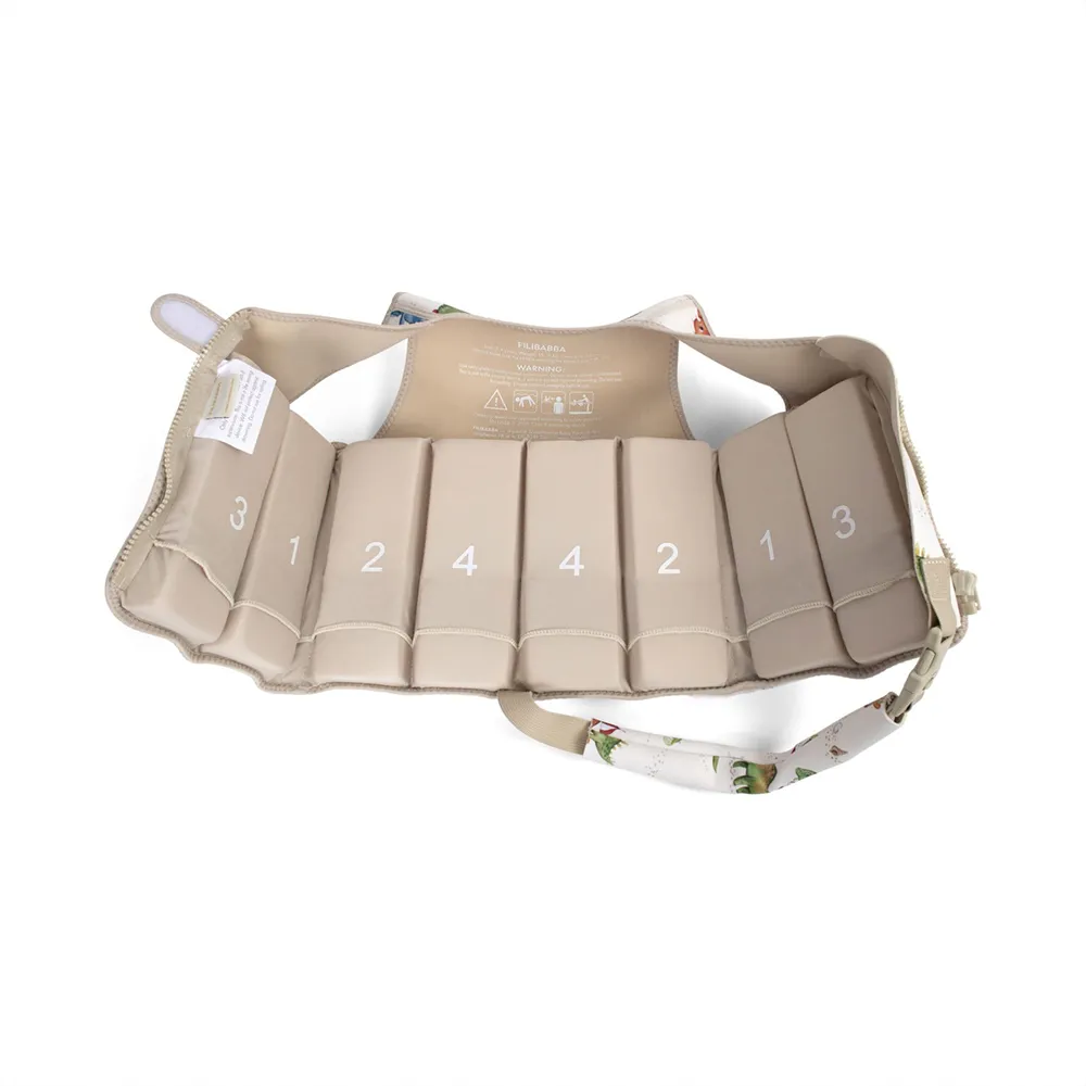 Filibabba Badevest 1-2 år - Dino Beach