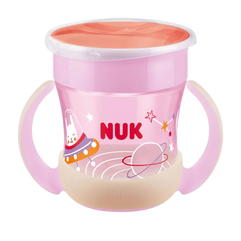 NUK Evolution Mini Magic Krus Rosa 6 m+