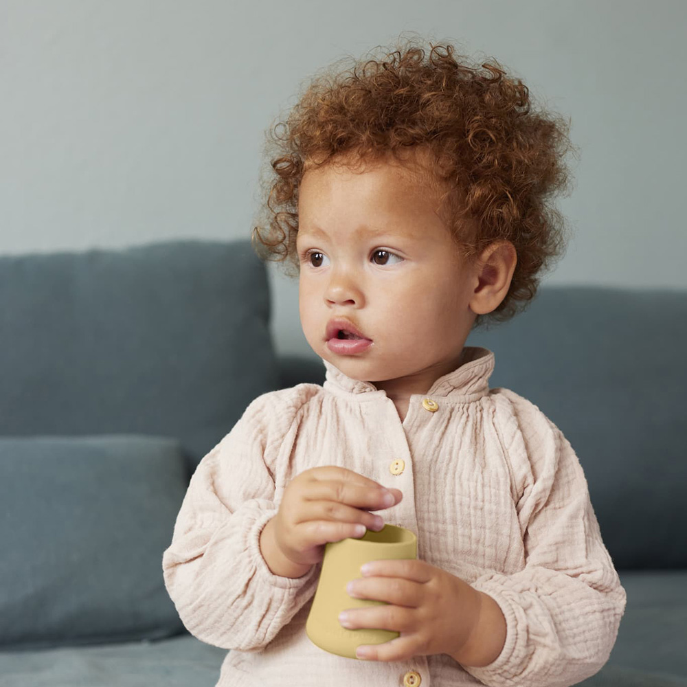 Everyday Baby silikonkopp 2-pakning Soft Yellow