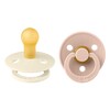 BIBS smokk 2-pakning 0-6m Elfenben/Blush