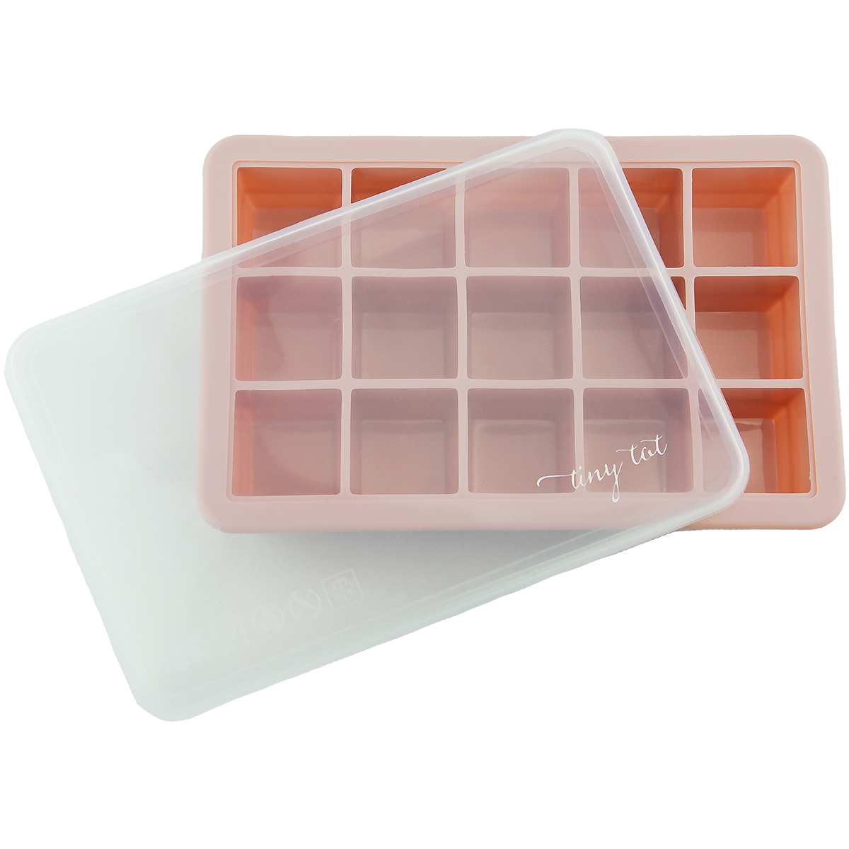 Tiny Tot Baby fryseboks for babymat 15 rom Smokey Rose 
