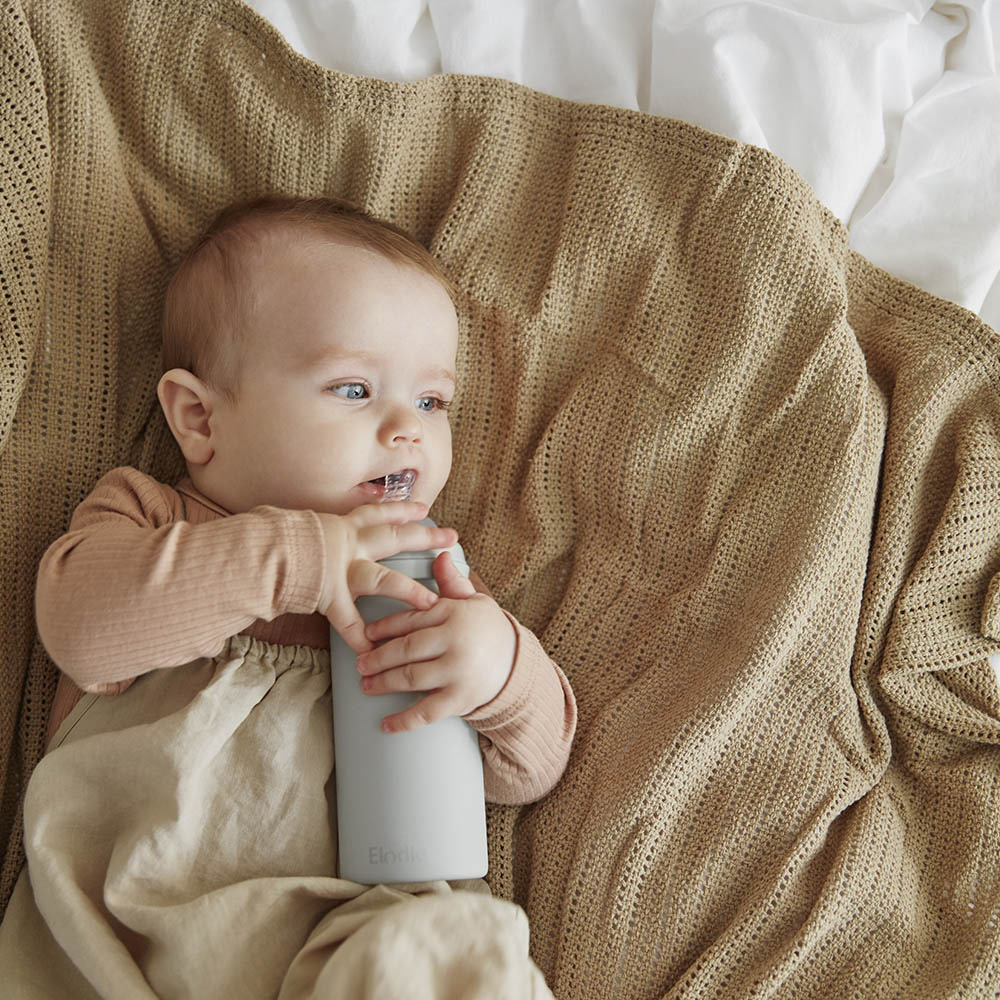 Elodie glass babyflaske mineralgrønn