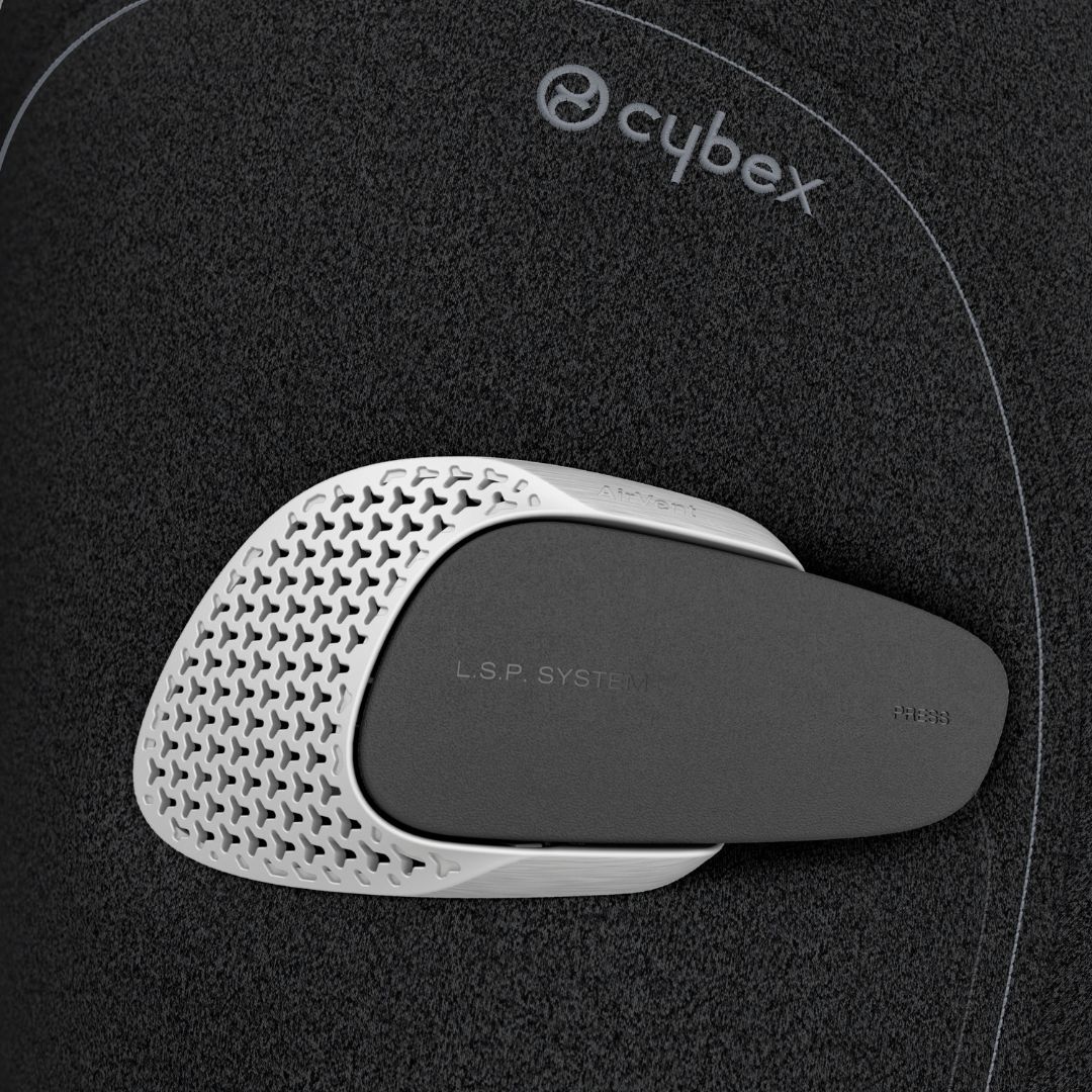 Cybex Anoris T2 bilstol med kollisjonspute i-size Plus Sepia Black
