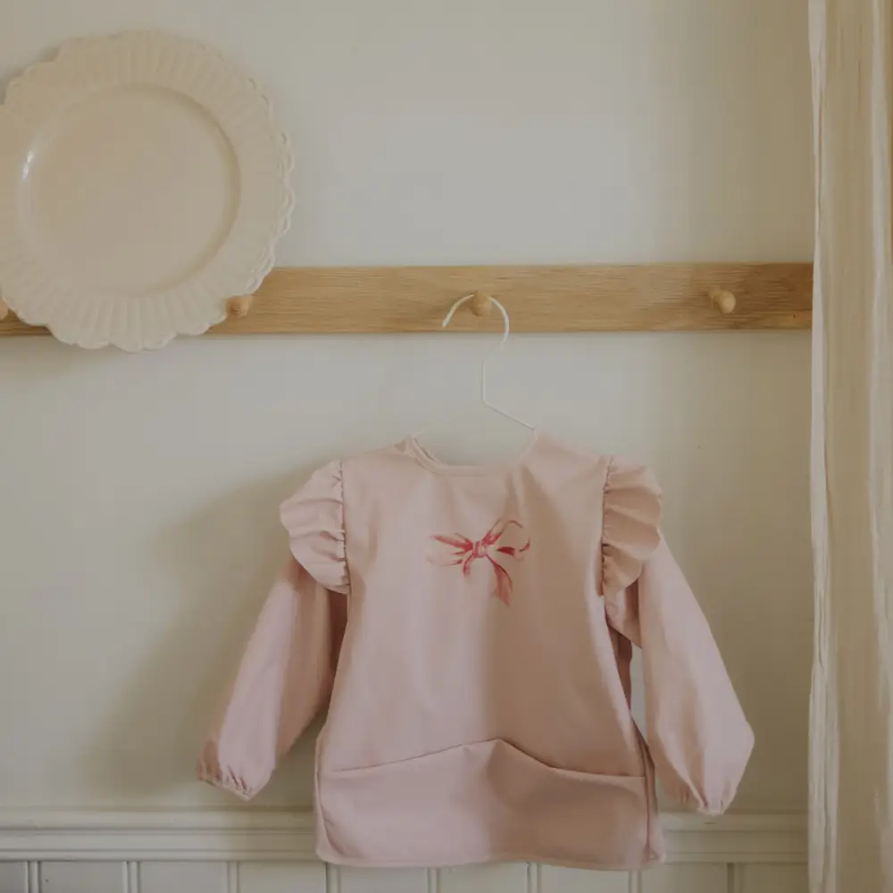 Elodie Langermet Babysmekke Rosy Sløyfe En størrelse