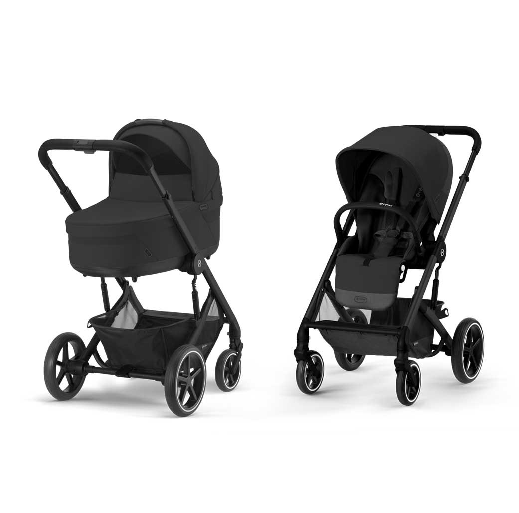 Cybex Balios S Lux barnevogn Moon Black 2023