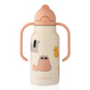 Liewood Kimmie vannflaske 250 ml Cats and Dogs / Sandy
