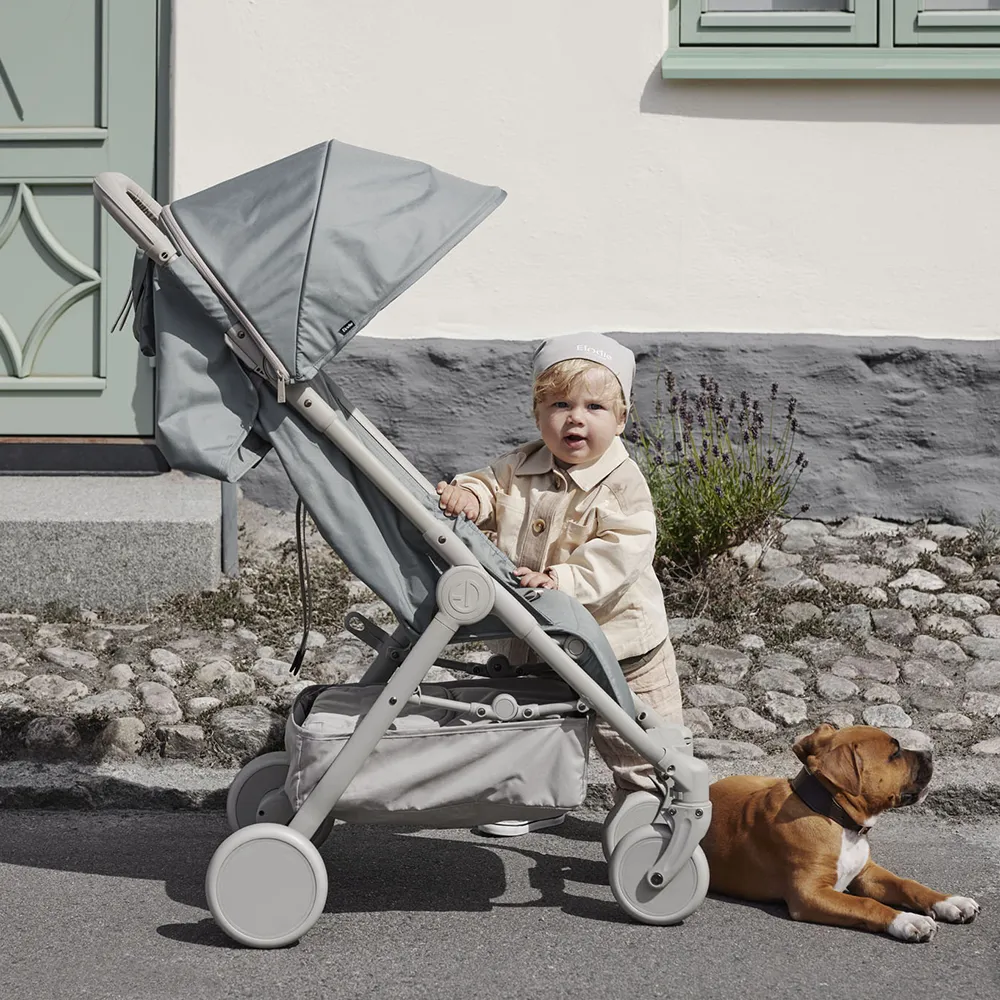 Elodie Mondo barnevogn Pebble Green