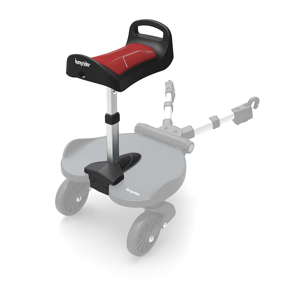 Bumprider Seat+ sete for ståbrett Rød