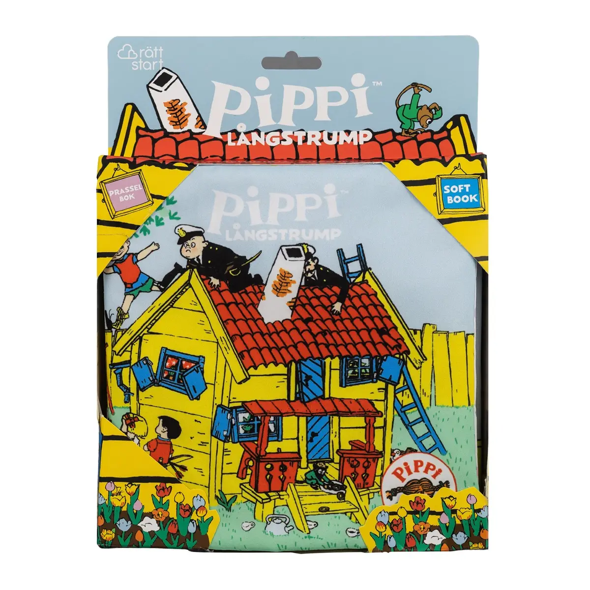 Rätt start Pippi Langstrømpe – Prasselbok