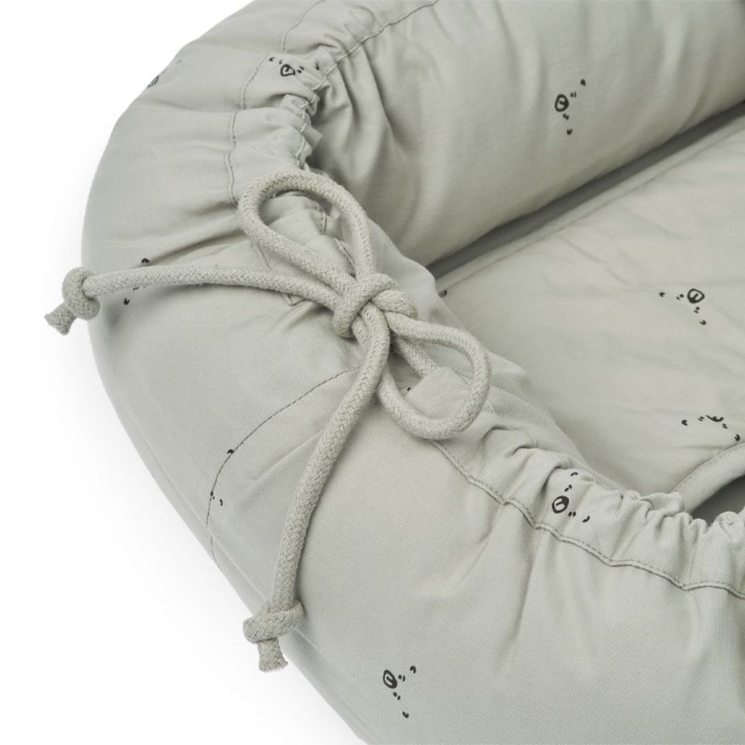 Liewood Gro babynest Teddy / Due blå