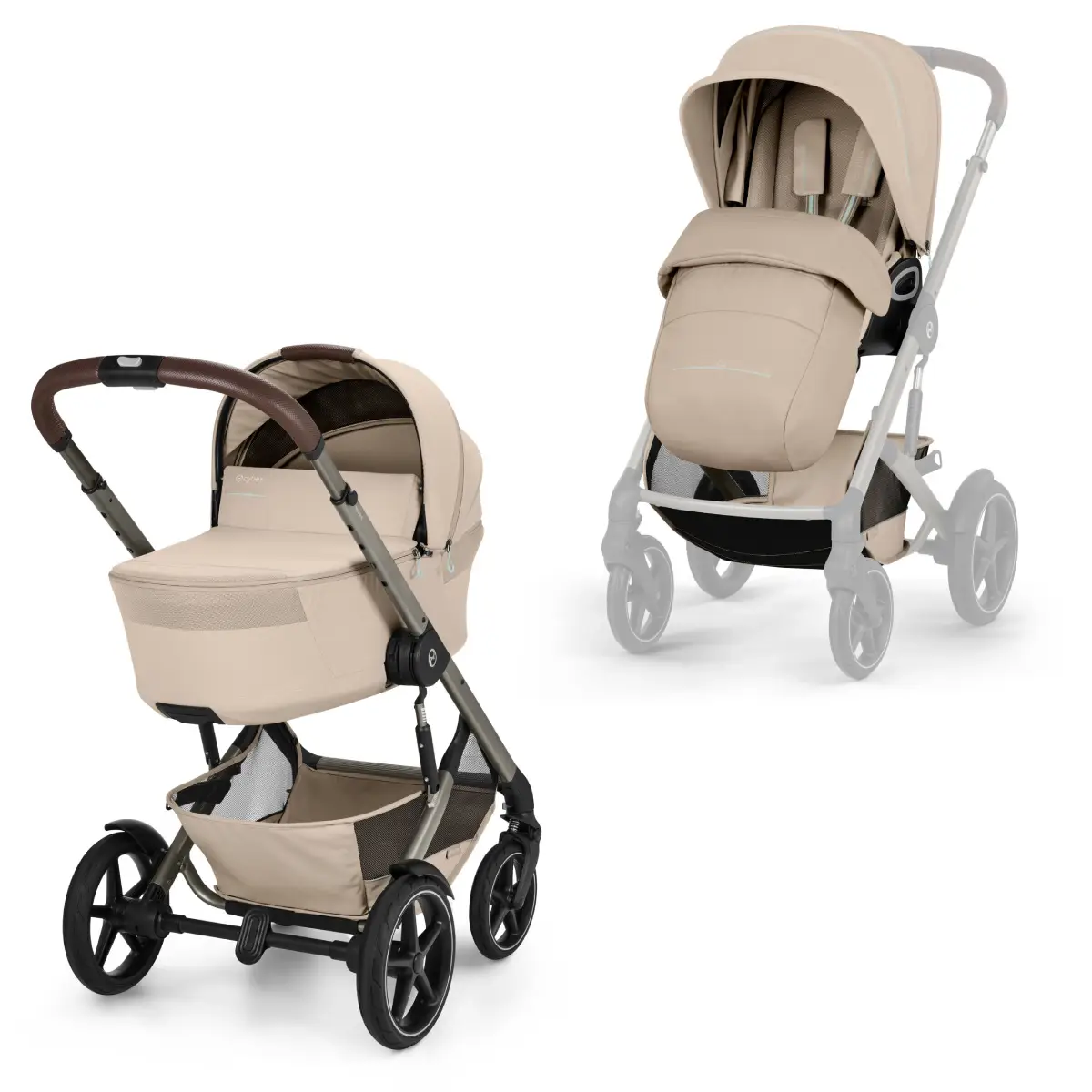 Cybex Talos S Lux liggedel Almond Beige