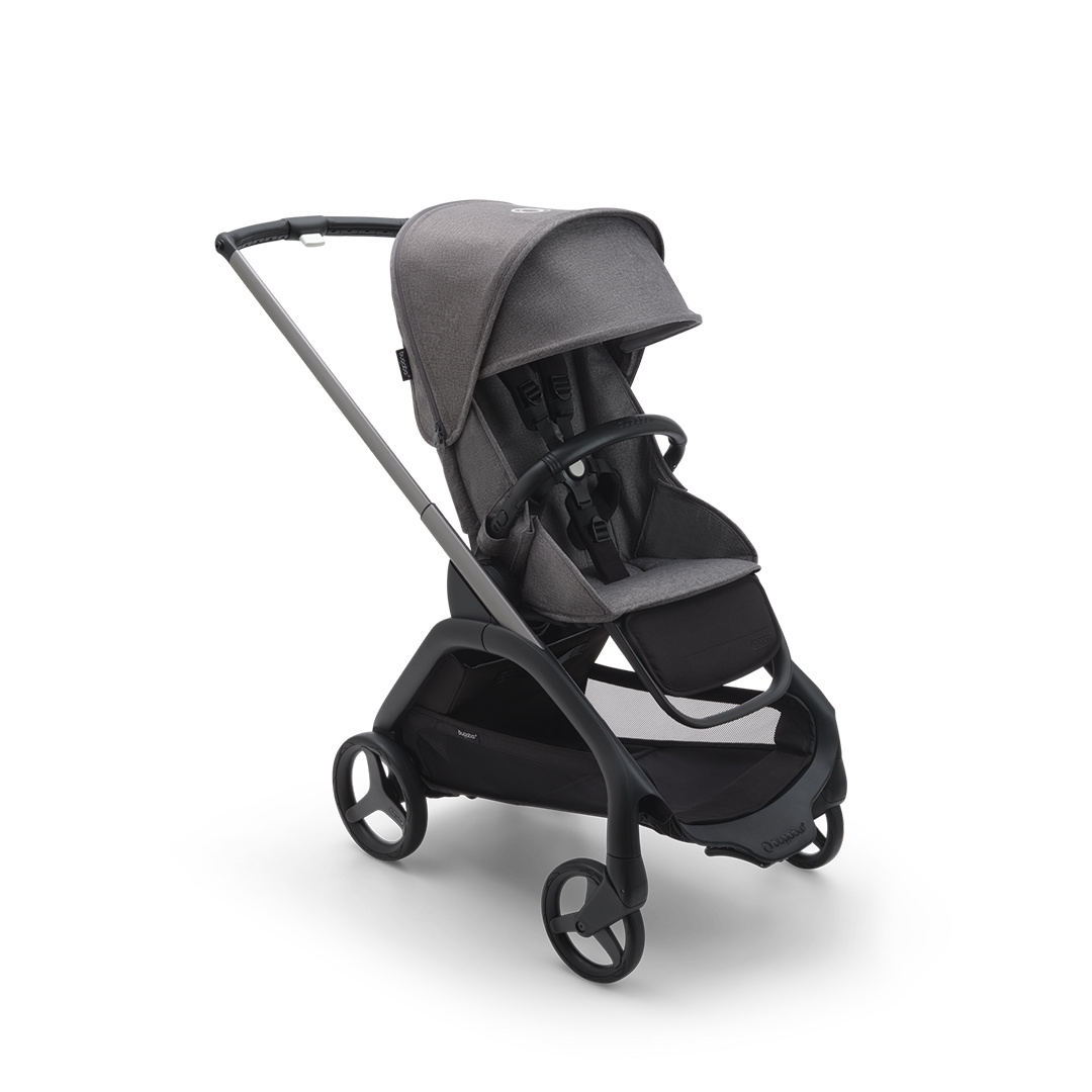 Bugaboo Dragonfly barnevogn Gråmelert