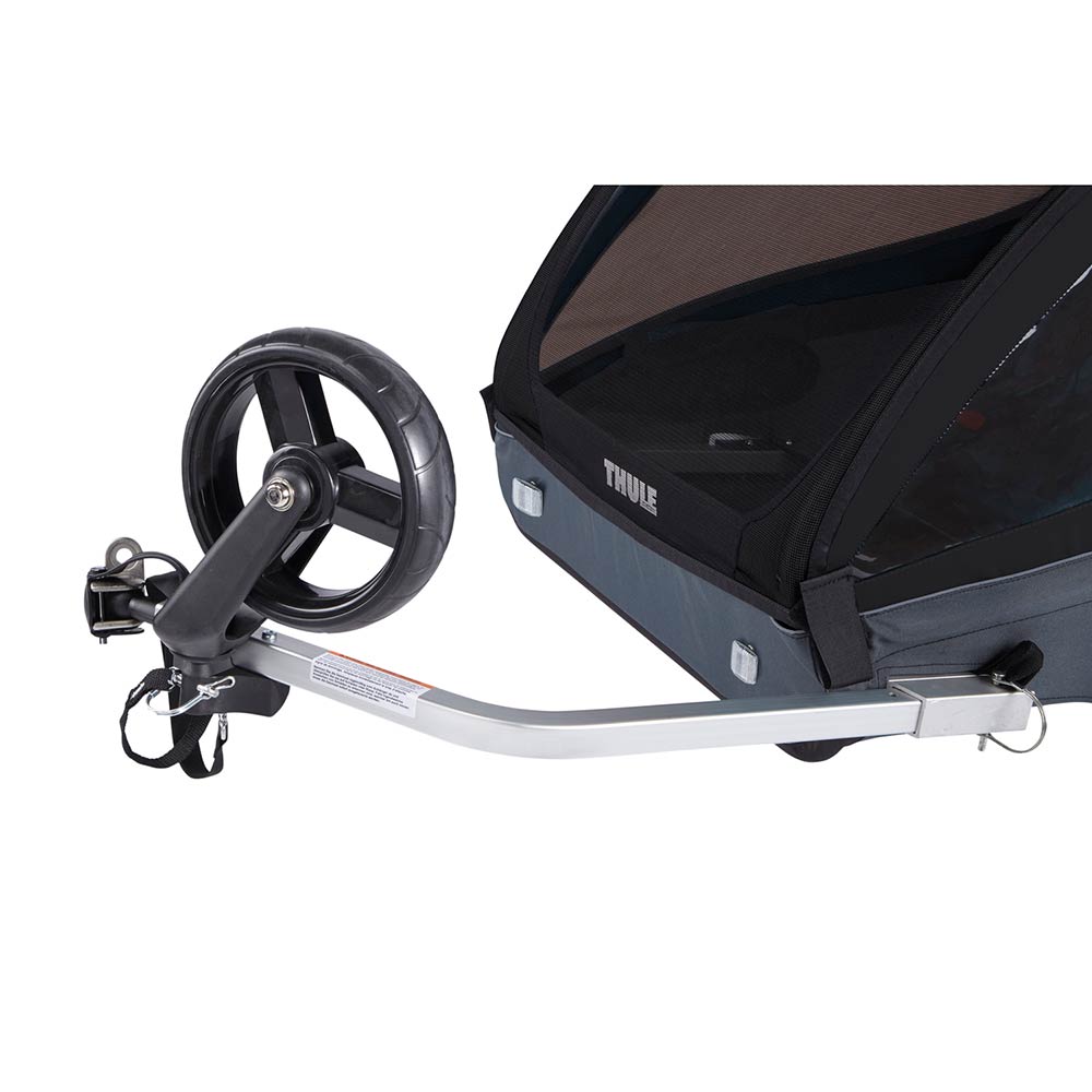 Thule Coaster XT sykkeltilhenger + Stroll Black