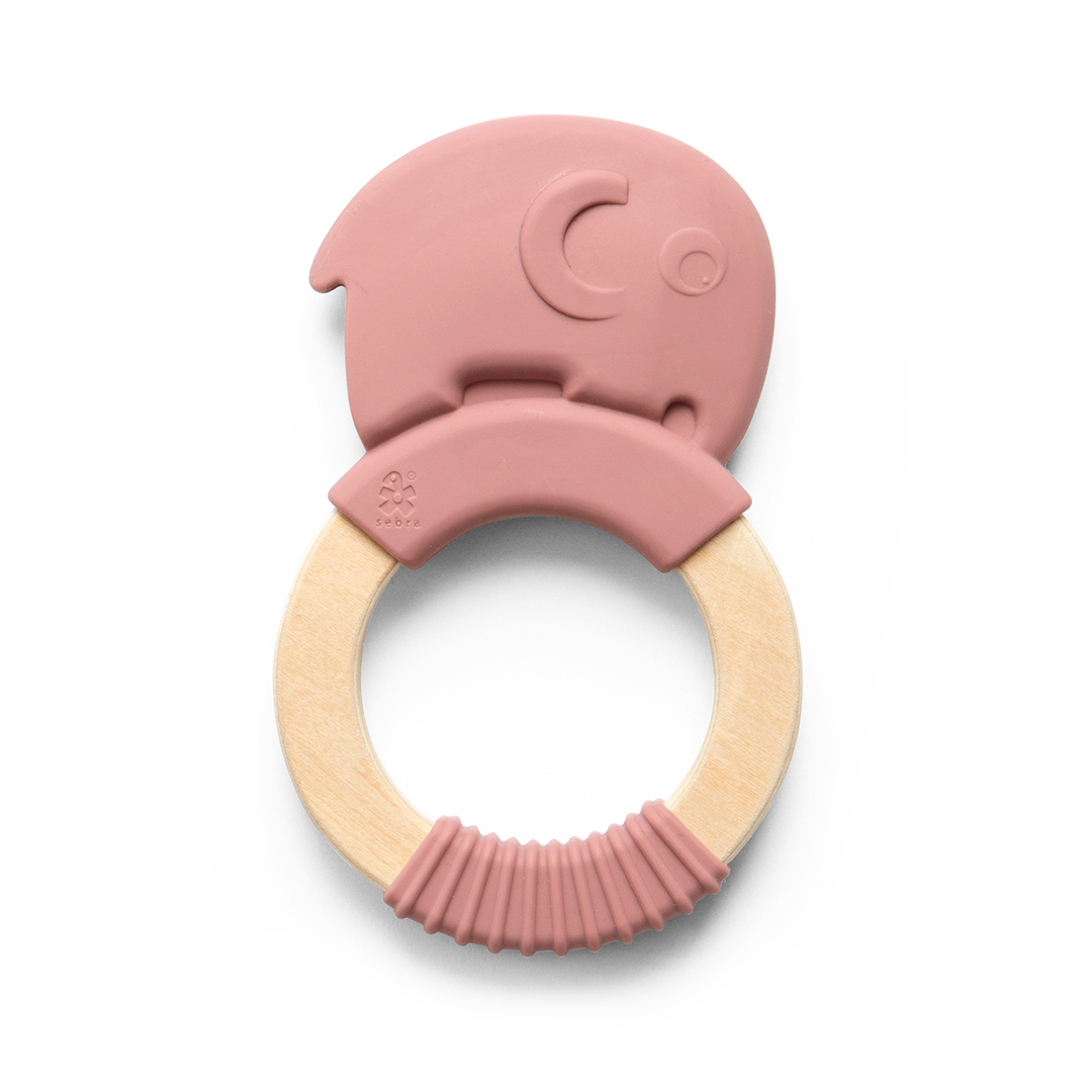 Sebra silikon bitering Fanto, vintage rose