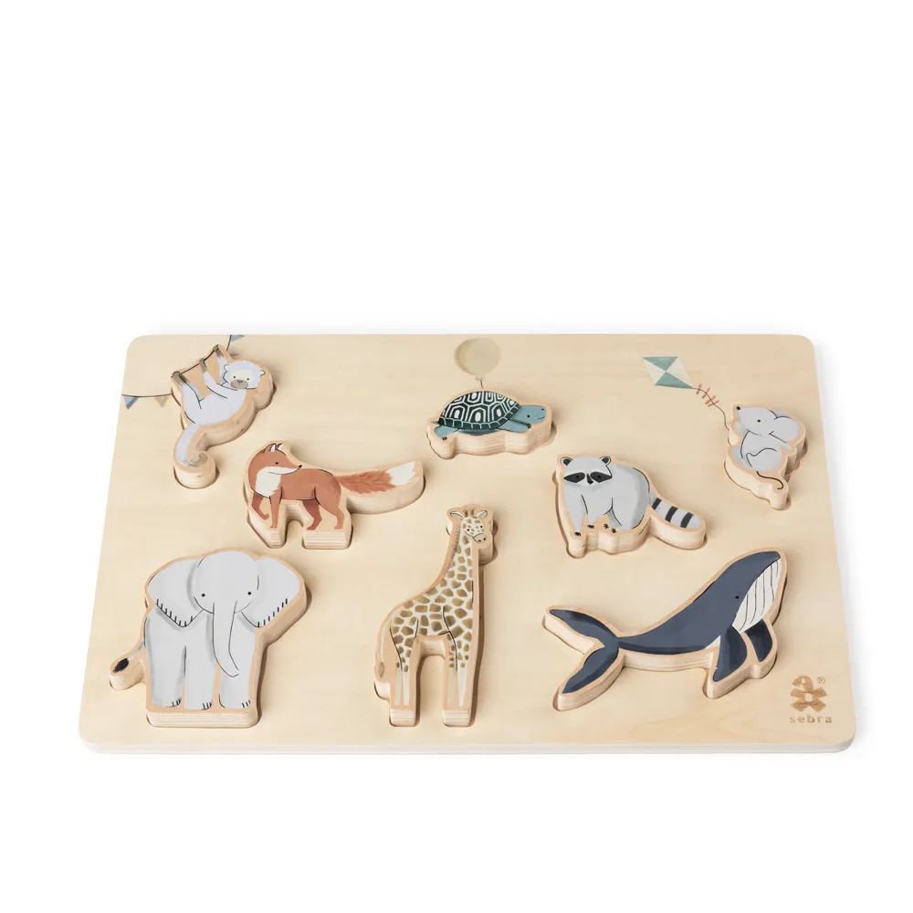 Sebra knottepuslespill i tre, World of Sebra