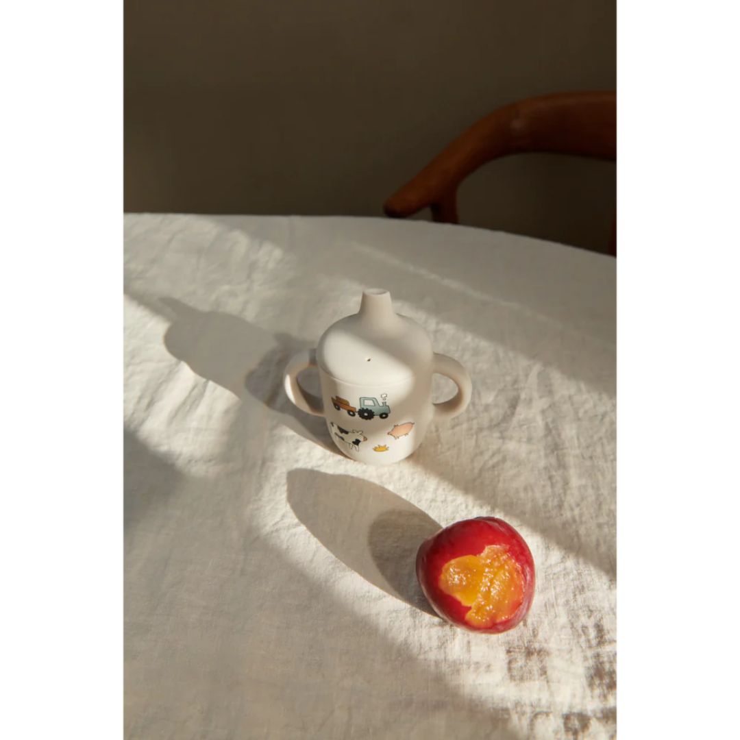 Liewood Neil Spill-free mug Farm / Sandy