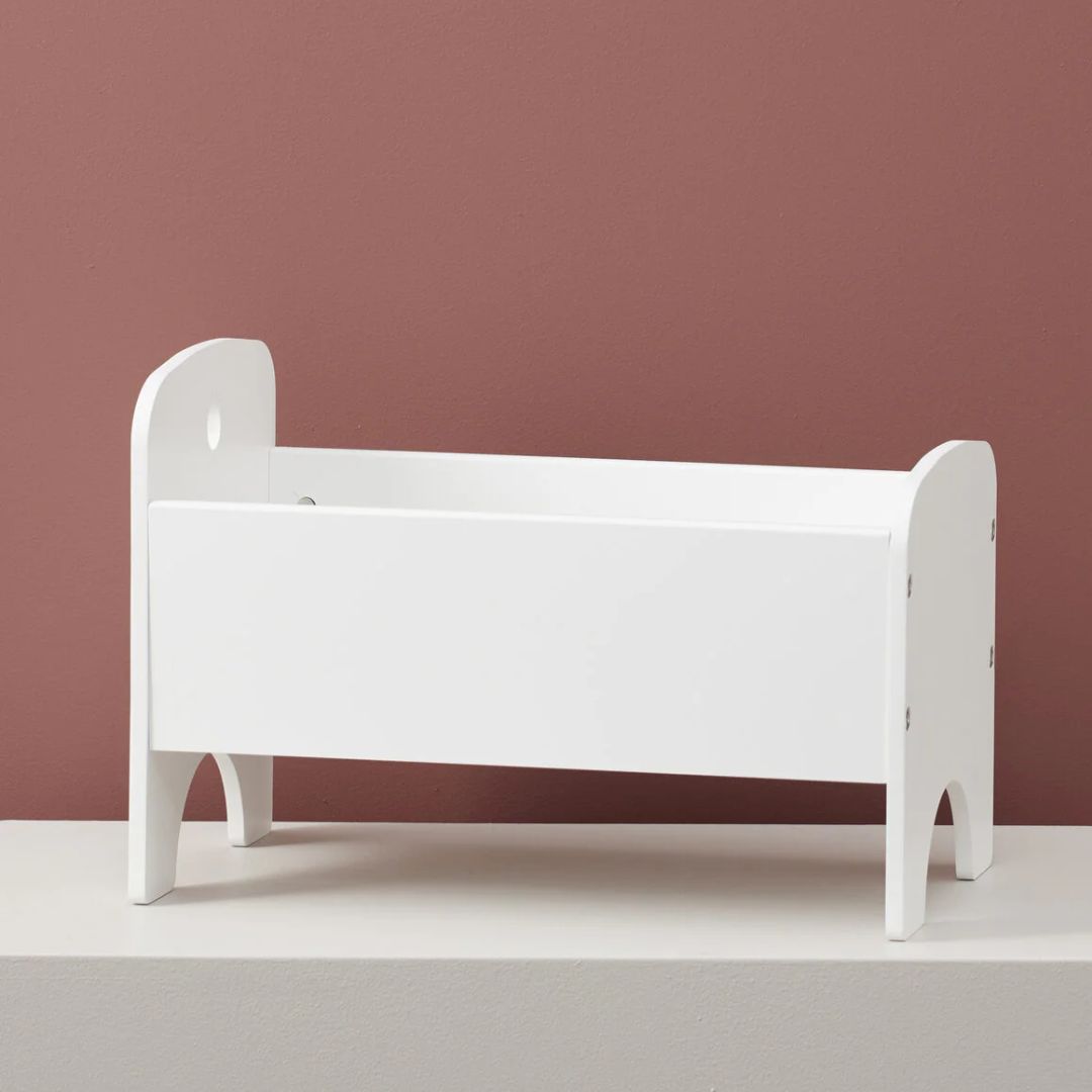 Kids Concept Dukkeseng hvit inkl. sengesett KIDS HUB