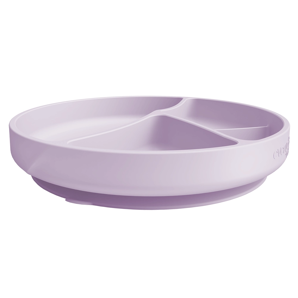Everyday Baby Silikonplate med sugekopp Light Lavender