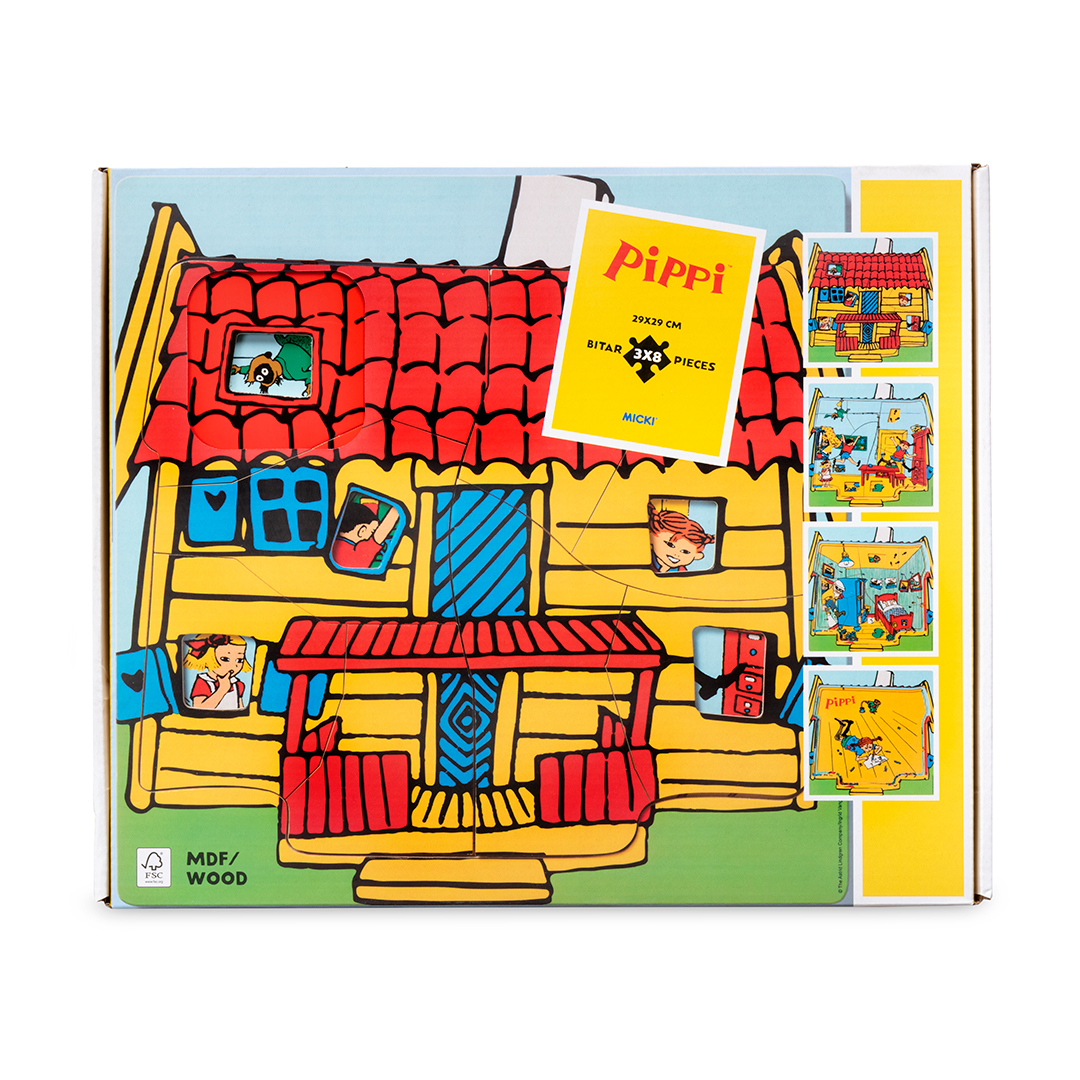 Pippi Lager-til-Lager-puslespill