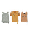 Liewood Sylvester Vaskeklut 3-Pack Safari mix 1114