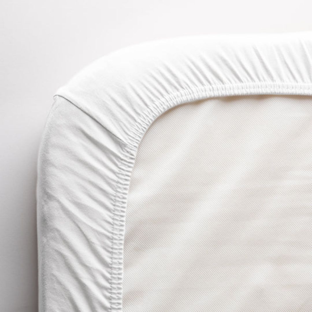 Sebra laken Jersey Junior & Grow Hvit