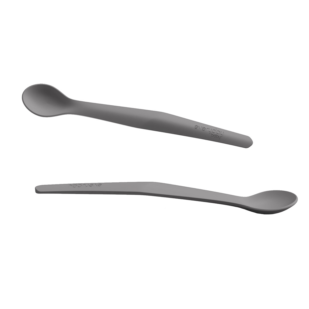Everyday Baby Silikonskje 2-pakning Quiet Grey