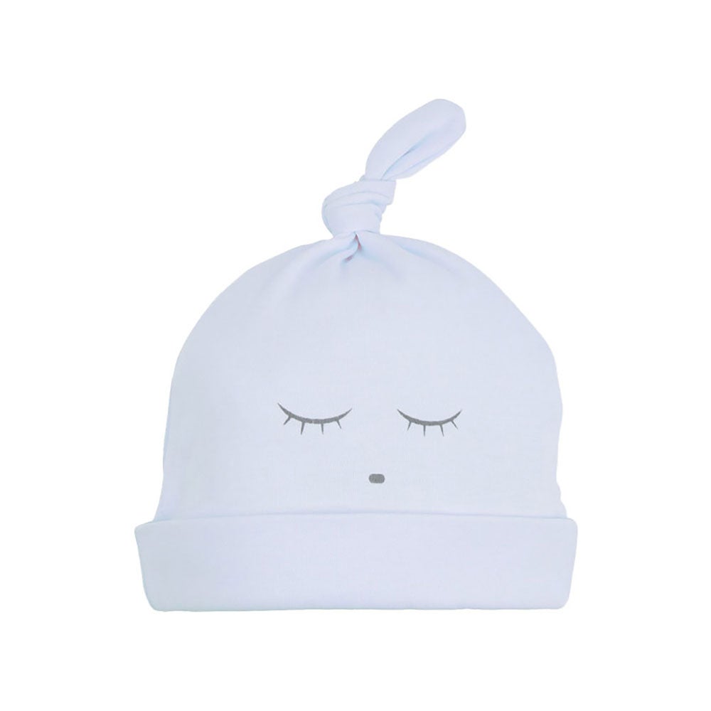 Livly Sleeping Cutie Tossie Hette NB/50-56 Baby Blue