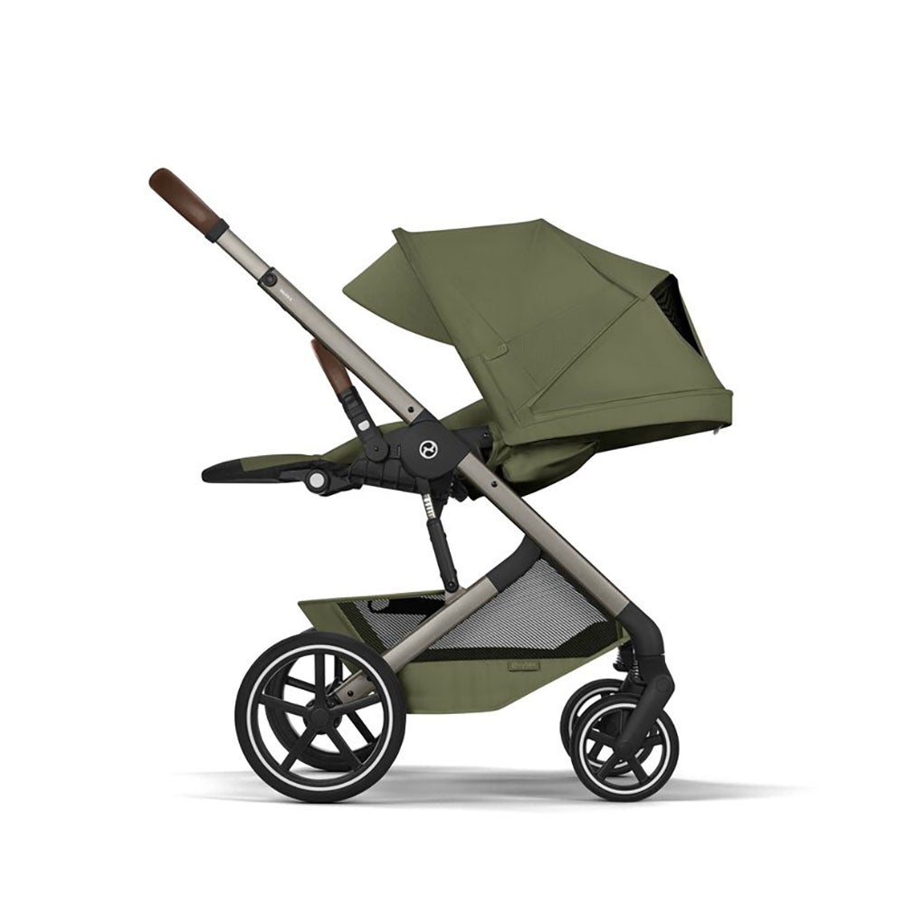 Cybex Balios S Lux TPE inkl. sammenleggbar liggedel Moss Green
